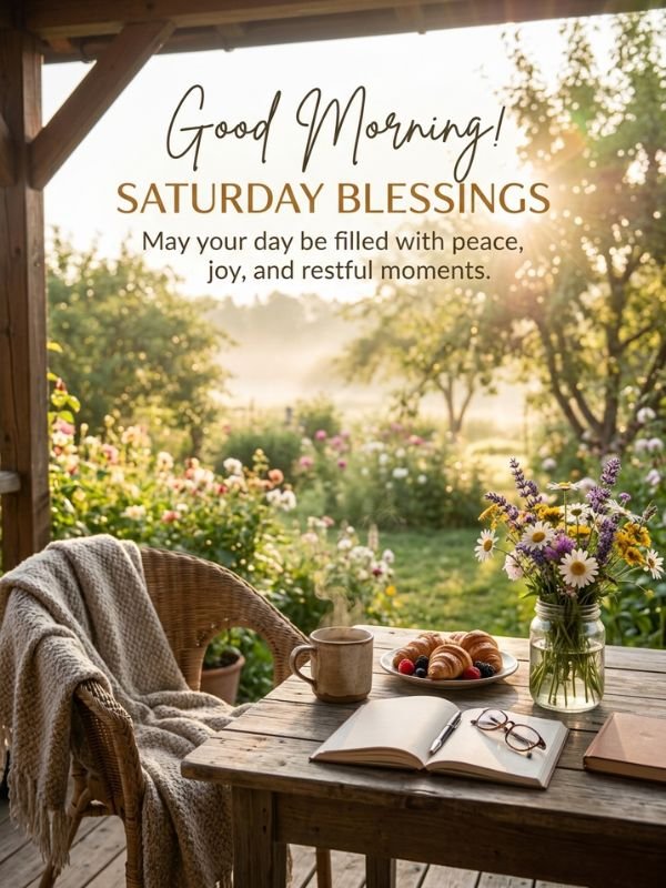 Positive Good Morning of Saturday Blessings