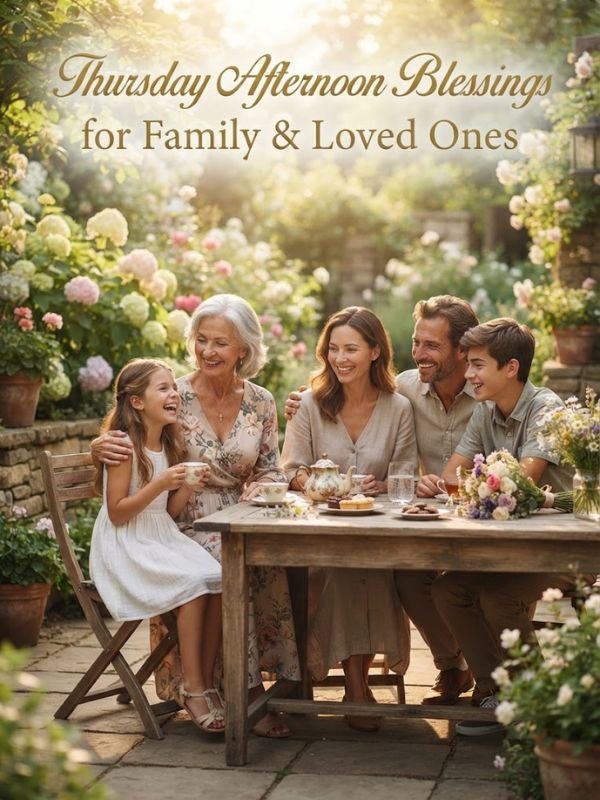 Thursday Afternoon Blessings for Family & Loved Ones