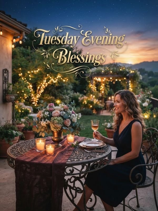 Tuesday Evening Blessings Images & GIF Captions