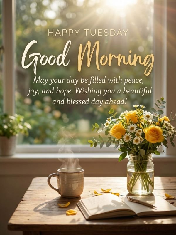 Tuesday Good Morning Blessings and Wishes