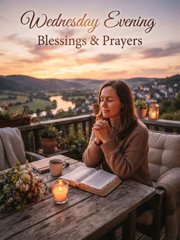 Wednesday Evening Blessings and Prayers