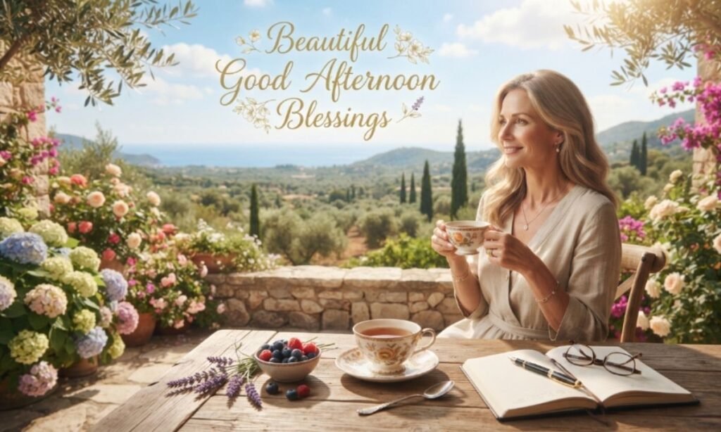 Beautiful Good Afternoon Blessings