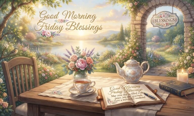 Good Morning Friday Blessings