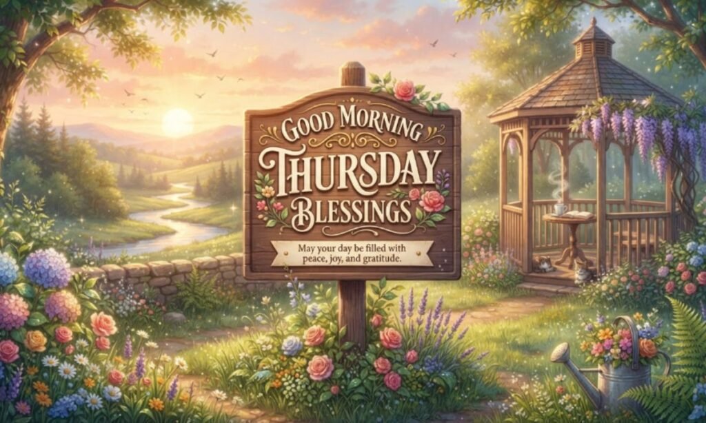 Good Morning Thursday Blessings