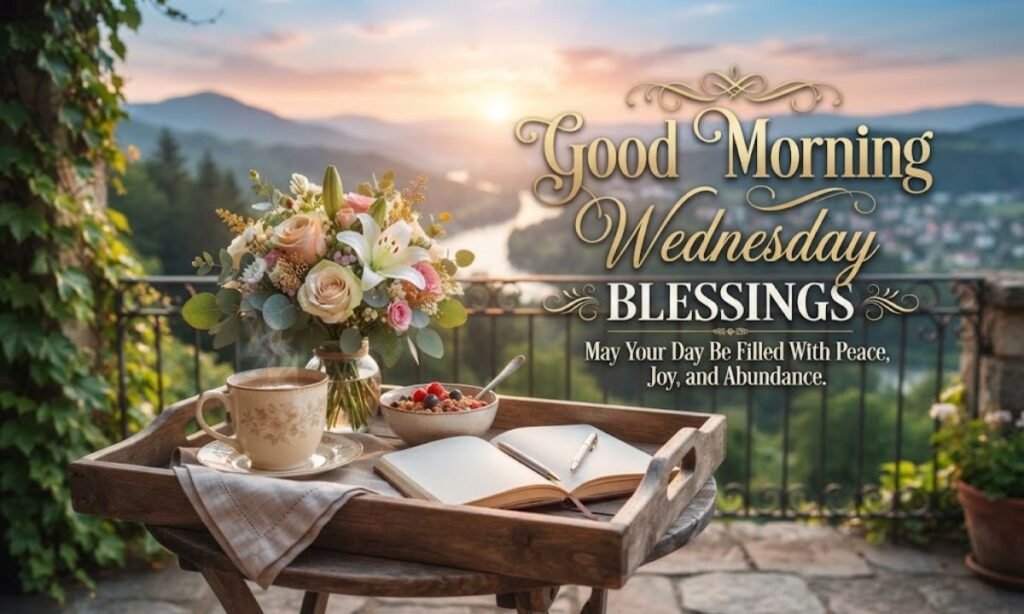 Beautiful Good Morning Wednesday Blessings