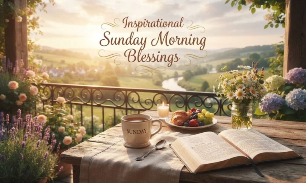 Inspirational Sunday Morning Blessings