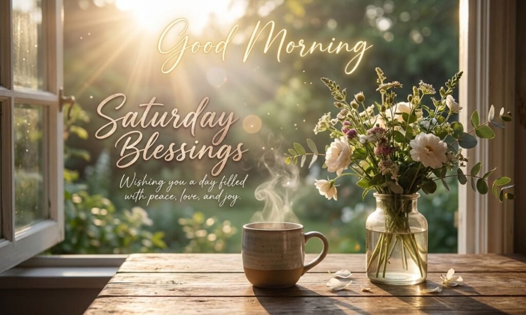 Good Morning Saturday Blessings