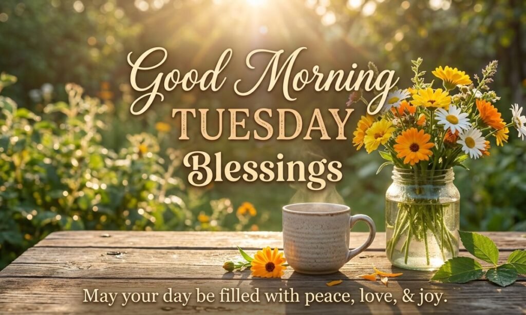Good Morning Tuesday Blessings