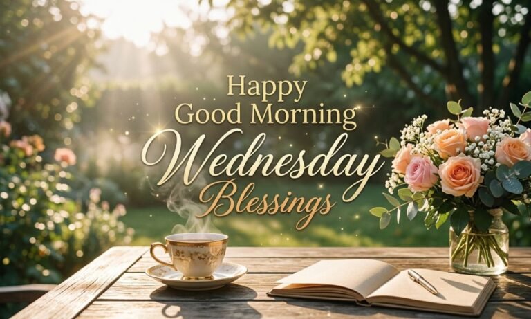 Happy Good Morning Wednesday Blessings