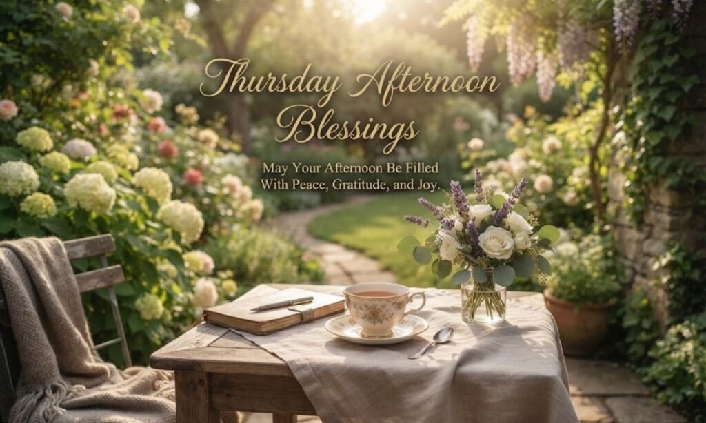 Thursday Afternoon Blessings